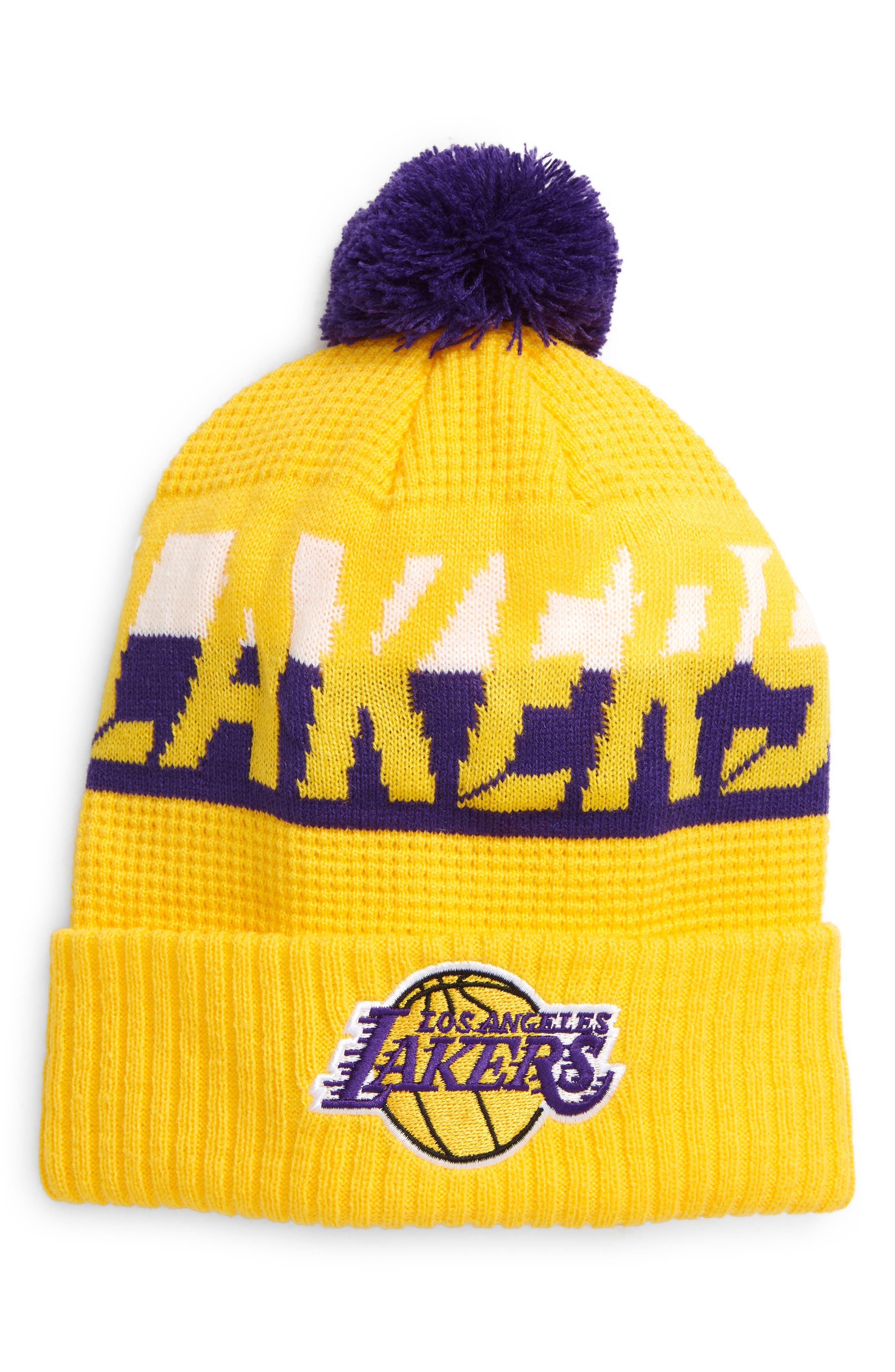 MINI CLUB Baby boysBlue Yellow WhiteWinter Bobble Hat SALE!!!